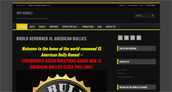 Desktop Screenshot of mvpkennels.com